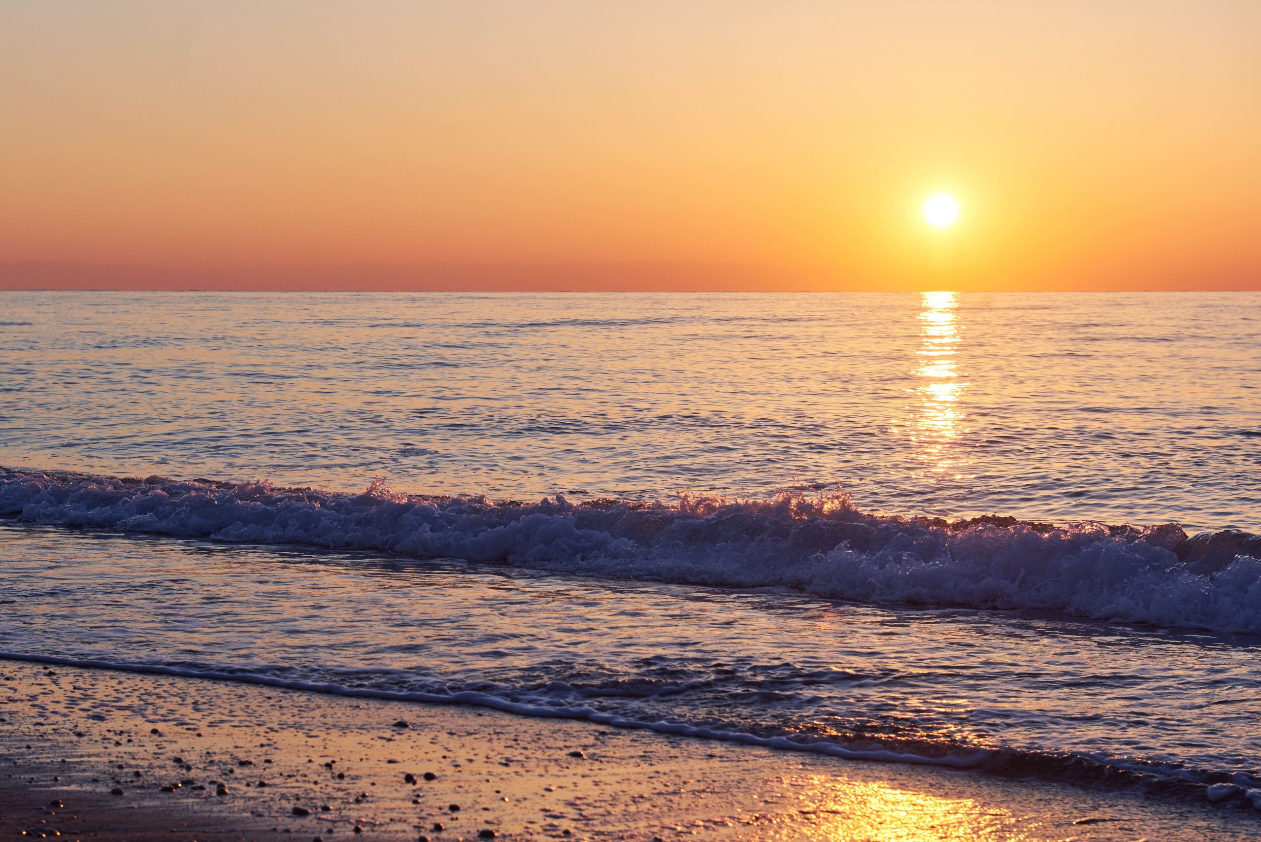 atardecer en conil